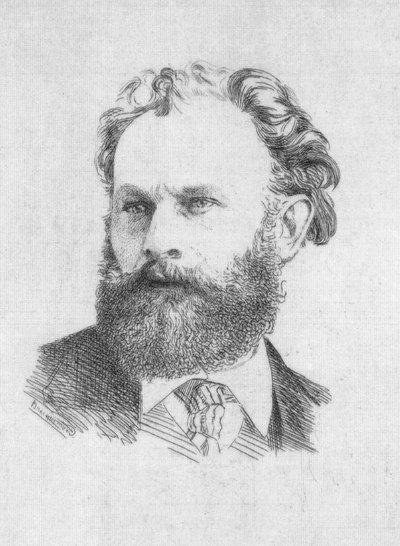 Portrait of Manet by Felix Bracquemond